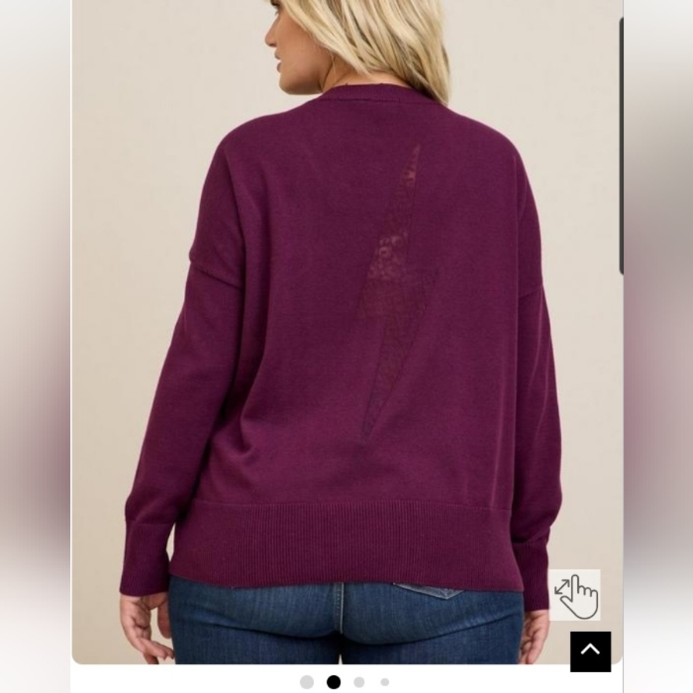 Torrid Lovesick V-Neck Pullover